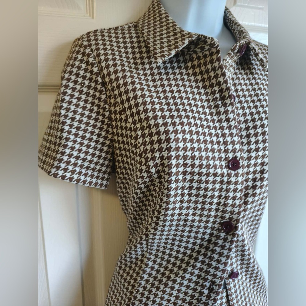 NEW Reformation Reiss Checked Button-Front Knit Two Pieces Set - Picture 6 of 11